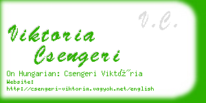 viktoria csengeri business card